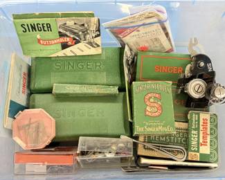 Vintage Singer Sewing Machine Accessories
