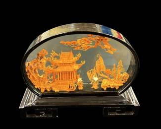Chinese Cork Sculpture