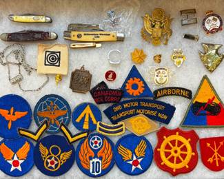 Military Patches, Pocket Knives, Military Insignias
