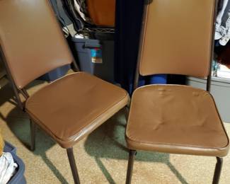 MCM pair of chairs