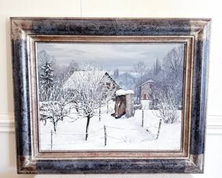 Pierre Jaques Winter scene 1986
