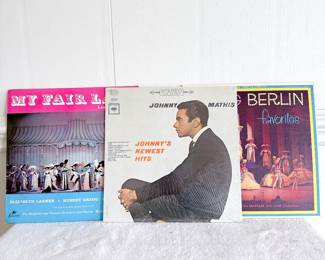 Johnny mathis record johnny's newest hits, my fair lady record 1959 