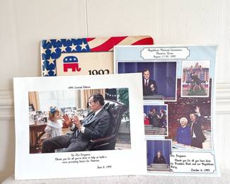 collectible memorabilia 1992 republican convention george hw bush