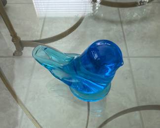 vintage bluebird of Happiness signed by Leo Ward 