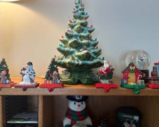 Vintage ceramic Christmas tree