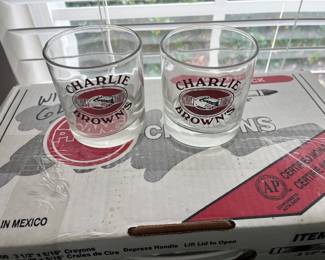 Vintage Charlie Brown glasses