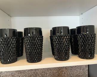 vintage Indiana Glass Company "Diamond Point"