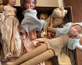 Vintage doll parts
