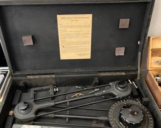 USN Parallel Motion Protractor 