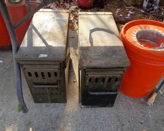 large ammo cans or dry boxs