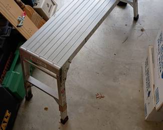 aluminum work platform