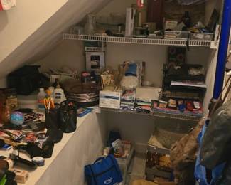 Closet full of goodies 