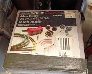 oxy acetylene torch kit new in box