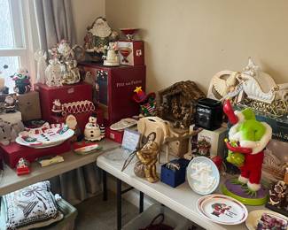 Christmas!!! some vintage some new alot of fitz and floyd etc etc