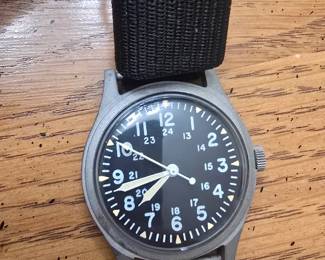 Hamilton's military issue pilot watch 1970 super rare