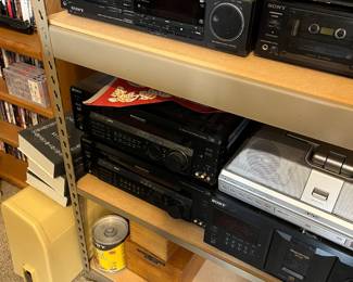 lots of electronics, receivers etc etc