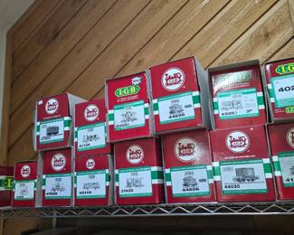 TRAINS!! LGB, Lionel, TYCO and more, mainly a huge G scale LGB collection
