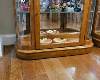 small curio cabinet
