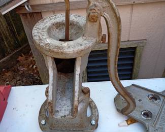 vintage well pump