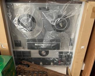 teach reel to reel new old stock