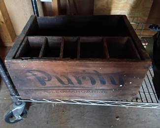 vintage wood box