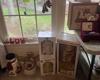 Christmas!!! some vintage some new alot of fitz and floyd etc etc