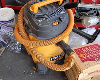 shop vac ridgid
