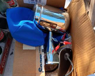 chrome nautical boat light