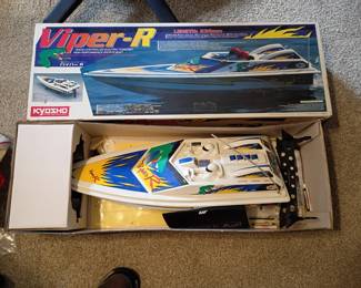 awesome vintage viper radio controlled boat