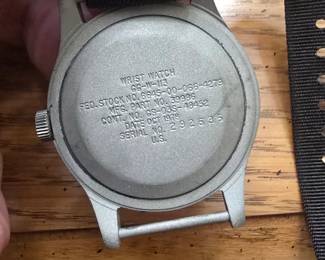 Hamilton military issue pilot watch super rare 1970