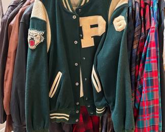 TONS of vintage clothing, shirts, coats, mens, womens kids all kinds and lots of brands