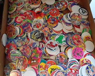 vintage POGS lets play for slammers!!!
