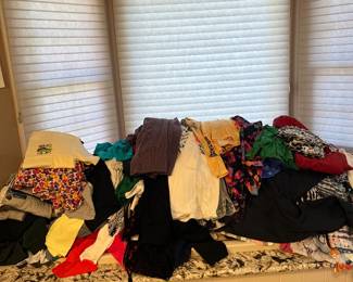 TONS of vintage clothing, shirts, coats, mens, womens kids all kinds and lots of brands