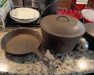 cast iron pans and more