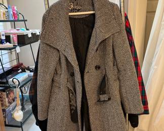 TONS of vintage clothing, shirts, coats, mens, womens kids all kinds and lots of brands