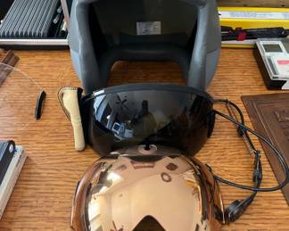 vintage flight helmet