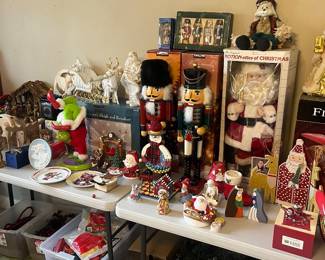 Christmas!!! some vintage some new alot of fitz and floyd etc etc