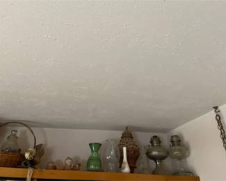 Hurricane Oil Lamps And More Vintage Items