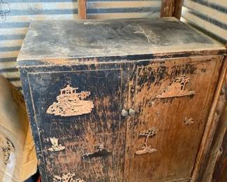 A Vision For A Vintage Television Cabinet