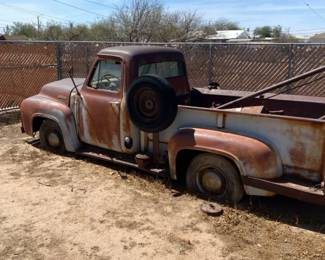  01 1953 Ford F250 Pole Truck