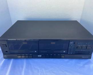 Kenwood Stereo Double Cassette Deck