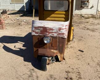 Vintage Cushman Work Cart