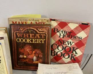 Various Cookbooks Along With Homemade Recipes