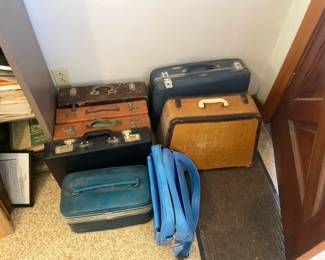 Vintage Briefcases And Suitcases