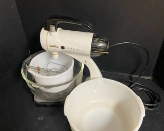 02 An Old Sunbeam Mixmaster Electric Mixer