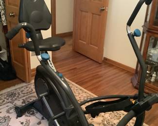 Freestep exercise bike