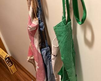 A few aprons