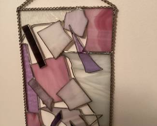Stained glass piece