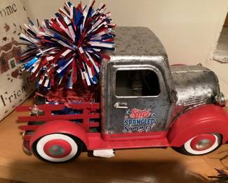 Custom tin truck