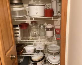 Closet full of household